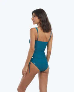 The Cinched Bikini Bottom - Seaweed -Cheap Sunset Bikini Store 2 ModelBack 40990ab7 4e8a 480c 9f2e a98c2ba35fdb