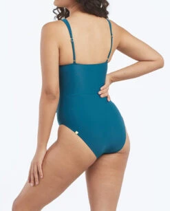 The Cinched One-Piece - Seaweed 9 The Cinched One-Piece - Seaweed -Cheap Sunset Bikini Store 2 ModelBack 4d4667e5 dbb1 4fe5 894f 6e2a8cd633d1
