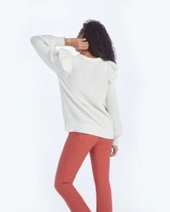 The Multitasking Slit Front Ankle Pant - Terracotta -Cheap Sunset Bikini Store 2 ModelBack 9c83f55d 2523 4494 a375 219d856bcc0c