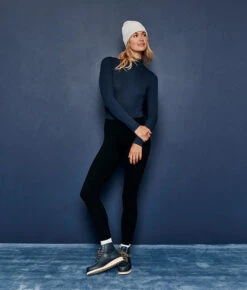 The Long Sleeve Day To Night Bodysuit: TENCEL™ Edition - Midnight -Cheap Sunset Bikini Store 2 ModelBack e95f1eed 7200 4db9 a822 3a5e8d029de0