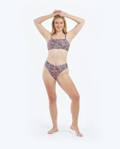 The Wide Strap Oasis Bikini Top - Multicolor Leopard -Cheap Sunset Bikini Store 3 ModelDetailFront 5fcc2f64 c7f6 409a aa1e d667d5256dce