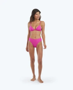 The Triangle Bikini Top - Hibiscus -Cheap Sunset Bikini Store 3 ModelDetailFront 9cb2cf30 1d48 4544 bd17 0570146701a6