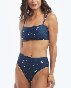 The High Leg High Rise Bottom - Small Scatter Stars In Deep Sea -Cheap Sunset Bikini Store 3 ModelDetailFront cdbcbf85 f0f7 4104 82c7 580dd7c86d33