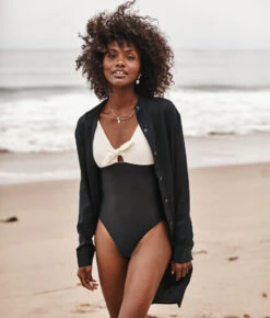 The Short Effortless Shirtdress Cover-Up - Sea Urchin 6 The Short Effortless Shirtdress Cover-Up - Sea Urchin -Cheap Sunset Bikini Store 3 ModelFront 7d517362 3761 43eb b2fb 2faa121c6af7