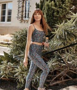 The Do-It-All High Rise Full Length Leggings - Outbloom In Midnight -Cheap Sunset Bikini Store 3 ModelFullBody 6d8aaa62 dd28 4acd 98f4 4bd7187d0c0c