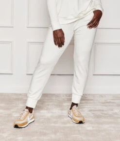 The Softest French Terry Jogger - White Sand