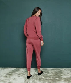 The Softest French Terry Puff Sleeve Pullover - Rosewood -Cheap Sunset Bikini Store 4 ModelDetail 37620129 89dd 44b9 a6c0 46d194e11d95