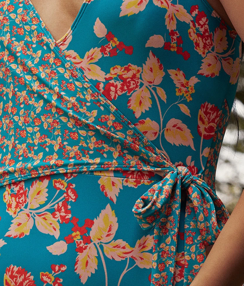 The Perfect Wrap One-Piece - Terrace Floral 5 The Perfect Wrap One-Piece - Terrace Floral - Image 5