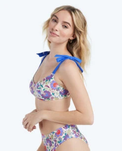 The Tie Marina Bikini Top - Scroll Block Print In Violet & Lava 9 The Tie Marina Bikini Top - Scroll Block Print In Violet & Lava -Cheap Sunset Bikini Store 4 modeldetail 72d09c81 5541 4d58 b96e c94f984988e9