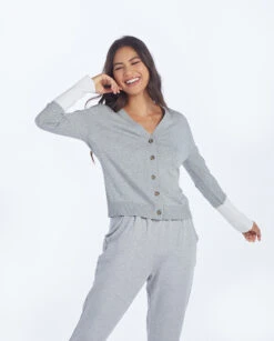 The Perfect Lightweight Cardigan - Wolf & White Sand 9 The Perfect Lightweight Cardigan - Wolf & White Sand -Cheap Sunset Bikini Store 5 ExtraProductShot 08546ea7 ffd4 4dff 8b13 0f104d1701dc