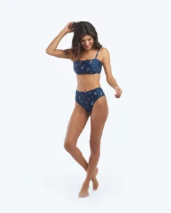 The High Leg High Rise Bottom - Small Scatter Stars In Deep Sea -Cheap Sunset Bikini Store 5 ExtraProductShot 1039e45f 761c 4236 bf41 e3e2c115d7c2