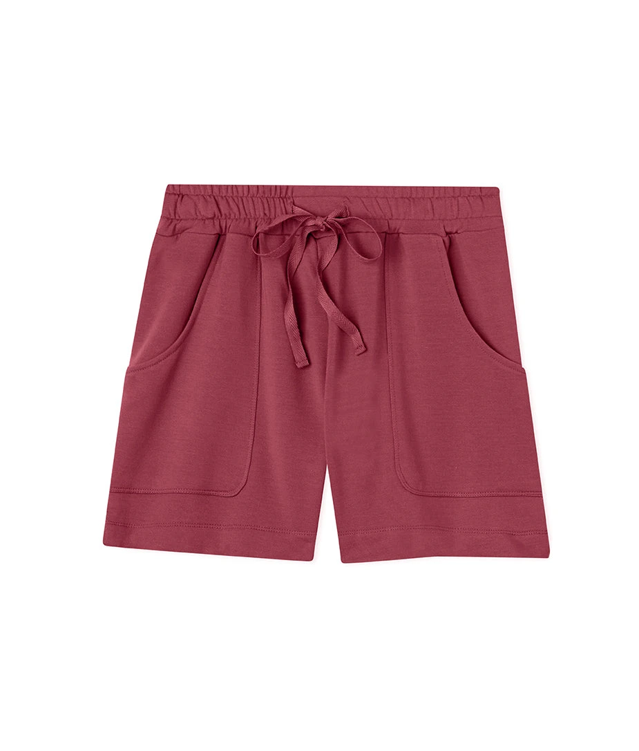 The Softest French Terry Lounge Shorts - Sedona 4 The Softest French Terry Lounge Shorts - Sedona - Image 4