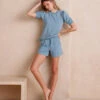 The Softest French Terry Lounge Shorts - Seaspray