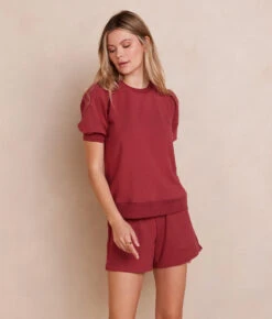 The Softest French Terry Puff Short Sleeve Top - Sedona -Cheap Sunset Bikini Store Artboard2 188c7641 cbe9 48a7 8ed6 03f222b2fee8