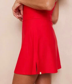 The Classic Pool Skirt - Lava -Cheap Sunset Bikini Store ClassicPoolSkirt LavaDetail