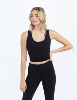 The Convertible Split Back Tank - Sea Urchin