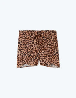 The Silky Wrap Shorts - Leopard -Cheap Sunset Bikini Store FlatLay 0bc077d4 05a0 421e a69f 053a1c84b0d3