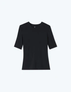 The Softest Ribbed Elbow Sleeve T-Shirt - Sea Urchin -Cheap Sunset Bikini Store FlatLay 37