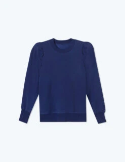 The Softest French Terry Puff Sleeve Pullover - Baltic -Cheap Sunset Bikini Store FlatLay 4fdcf9a2 d5cf 4615 a85c 35671b7e9bb5