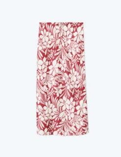 The Silky Slip Skirt - Destination Botanical -Cheap Sunset Bikini Store FlatLay 81