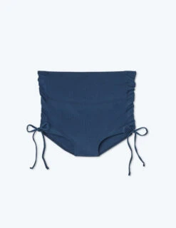 The Maternity Cinched High Rise - Deep Sea