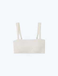 The Wide Strap Oasis Bikini Top - White Sand -Cheap Sunset Bikini Store FlatLay d74d11b7 58b1 4228 981f 3157876e320d