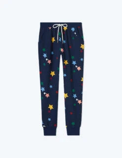 The Softest French Terry Jogger - Scatter Stars In Deep Sea -Cheap Sunset Bikini Store FlatLay eada37a8 bccf 4b99 8068 6f72dee47b64