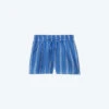 The Effortless Shorts - French Stripe In Indigo