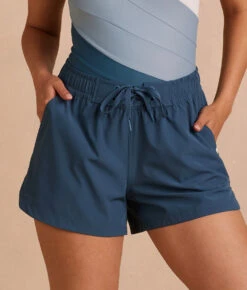 The High Tide Swim Shorts - Bay 6 The High Tide Swim Shorts - Bay -Cheap Sunset Bikini Store PDP HighTIdeSwimShort Bay Front Detail