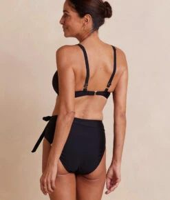 The Side-Tie High Leg High Rise Bottoms - Sea Urchin 7 The Side-Tie High Leg High Rise Bottoms - Sea Urchin -Cheap Sunset Bikini Store Side TieHighLegHighRiseBottom SeaUrchin Back Crop