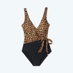 The Perfect Wrap One-Piece - Leopard -Cheap Sunset Bikini Store TheWrapOnePiece Leopard 8814adb9 acb4 4b96 9741 8ded643f45bf