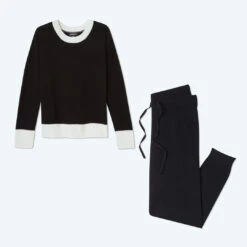 The Coziest Cashmere Blend Jogger - Sea Urchin -Cheap Sunset Bikini Store comboseauchingcrewcopy 1