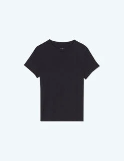 The Luxe Pima Fitted Tee - Sea Urchin