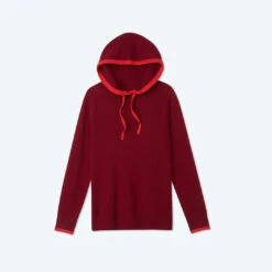 The Coziest Cashmere Blend Hoodie - Pinot & Lava -Cheap Sunset Bikini Store hoodiePinotcopy