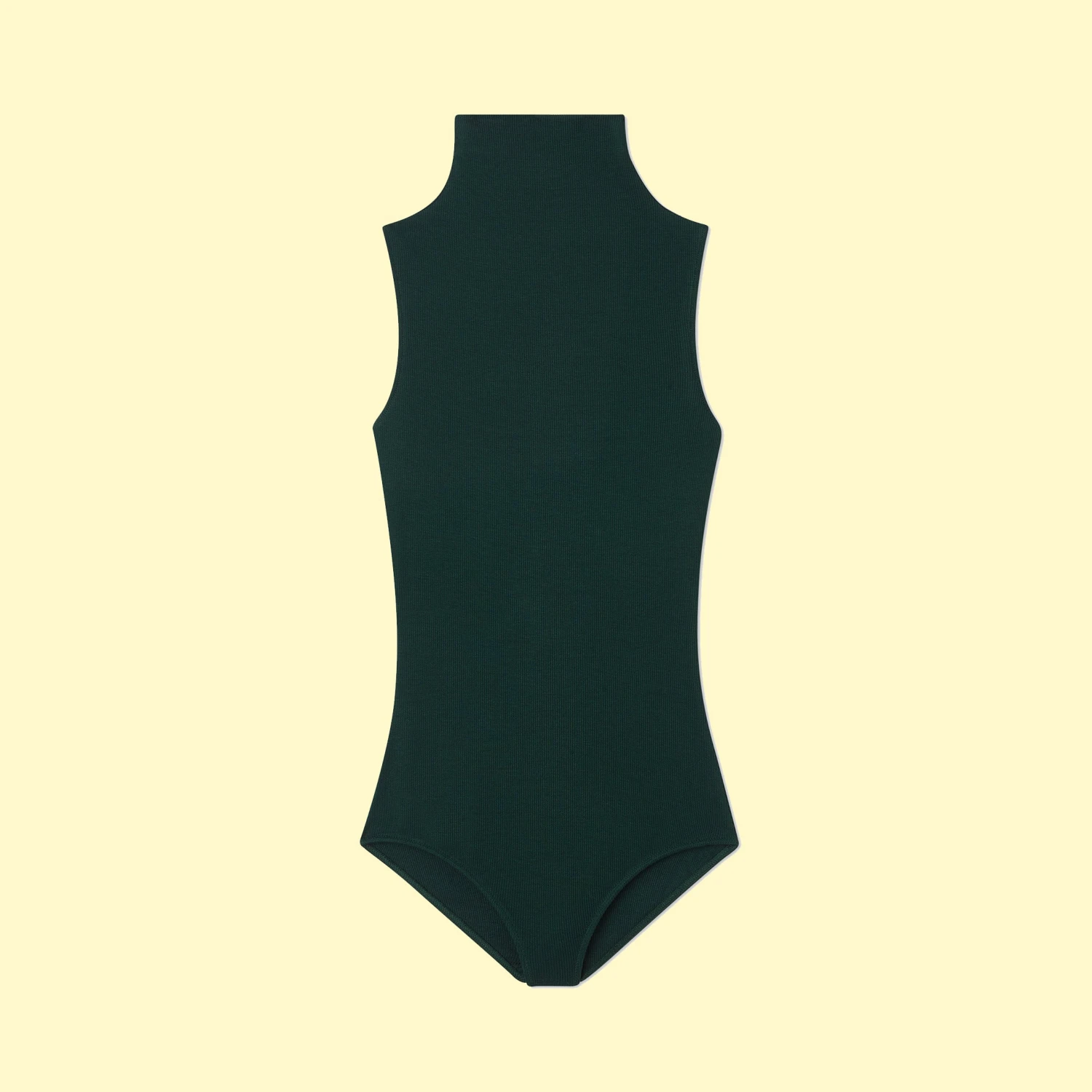 The Sleeveless Day To Night Bodysuit - Moss 4 The Sleeveless Day To Night Bodysuit - Moss - Image 4